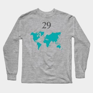 My Number 29 & The World Long Sleeve T-Shirt